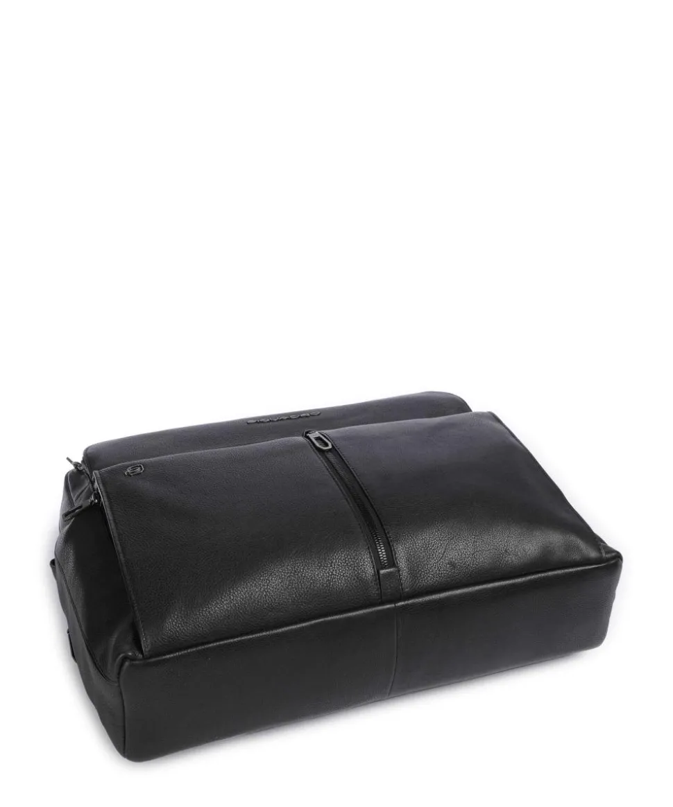 Wollem Aktentasche 15″ genarbtes Rindsleder schwarz