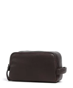 Wollem Kulturbeutel dunkelbraun 25 cm