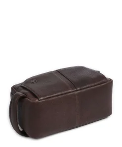 Wollem Kulturbeutel dunkelbraun 25 cm