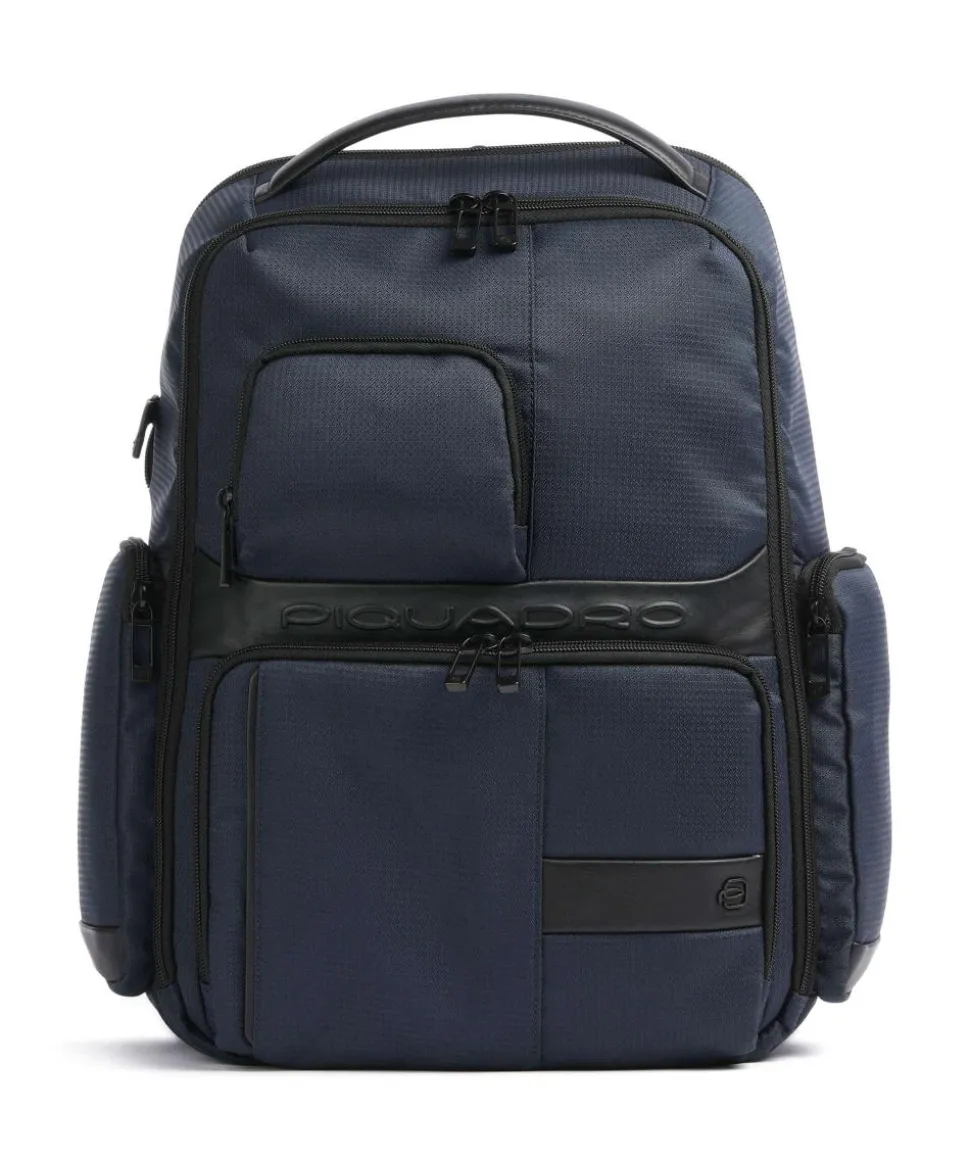 Wollem Laptop-Rucksack 15″ recyceltes Polyester dunkelblau