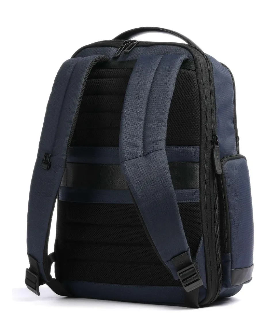 Wollem Laptop-Rucksack 15″ recyceltes Polyester dunkelblau