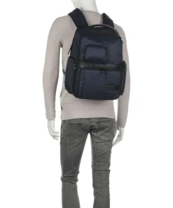 Wollem Laptop-Rucksack 15″ recyceltes Polyester dunkelblau