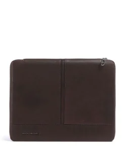 Wollem Mappe genarbtes Rindsleder dunkelbraun
