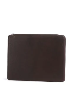 Wollem Mappe genarbtes Rindsleder dunkelbraun