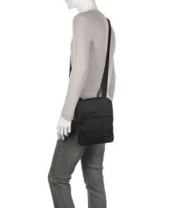 Wollem Umhängetasche 10″ recyceltes Polyester schwarz