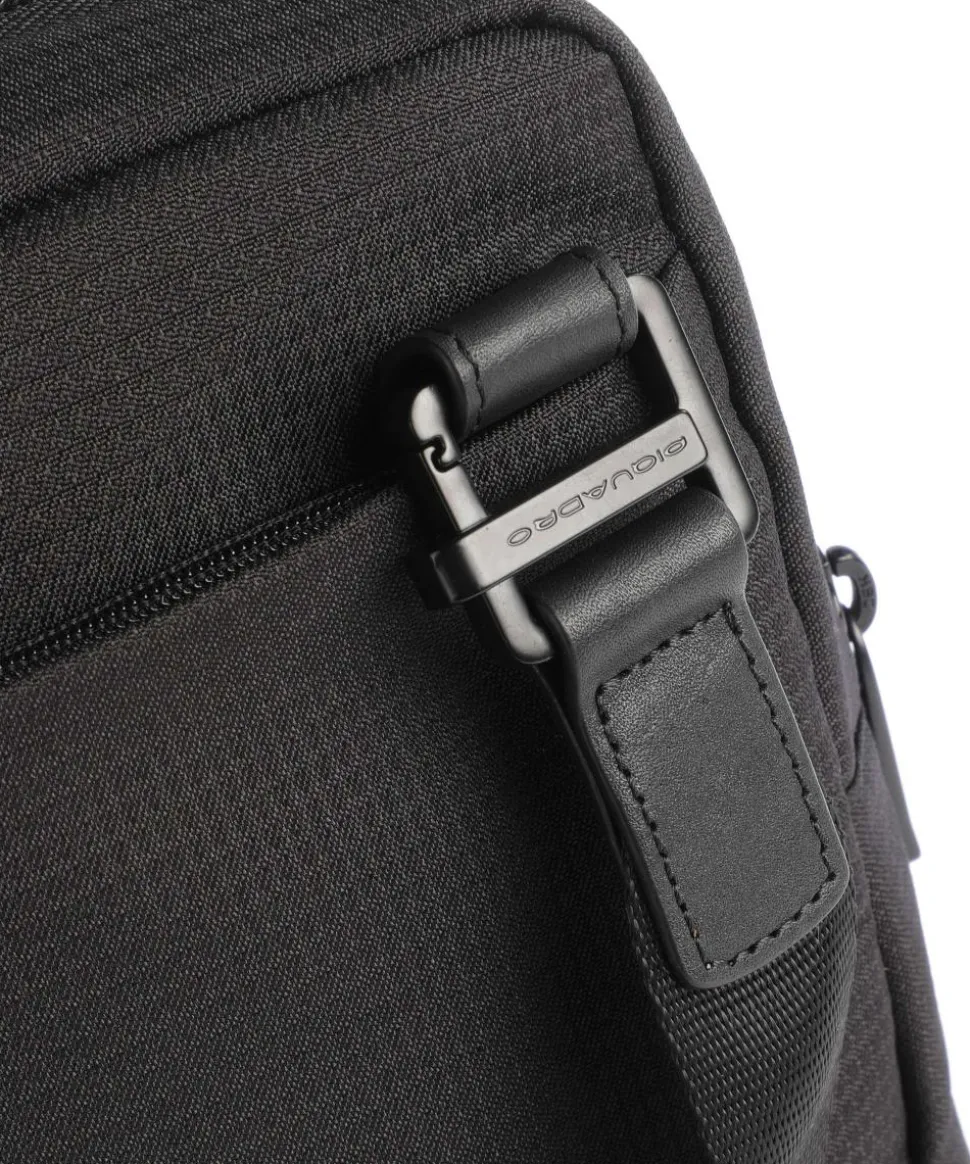 Wollem Umhängetasche recyceltes Polyester schwarz