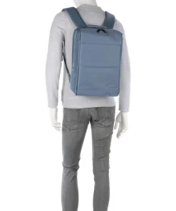 Workfloow M Rucksack 15″ recyceltes Nylon blaugrau