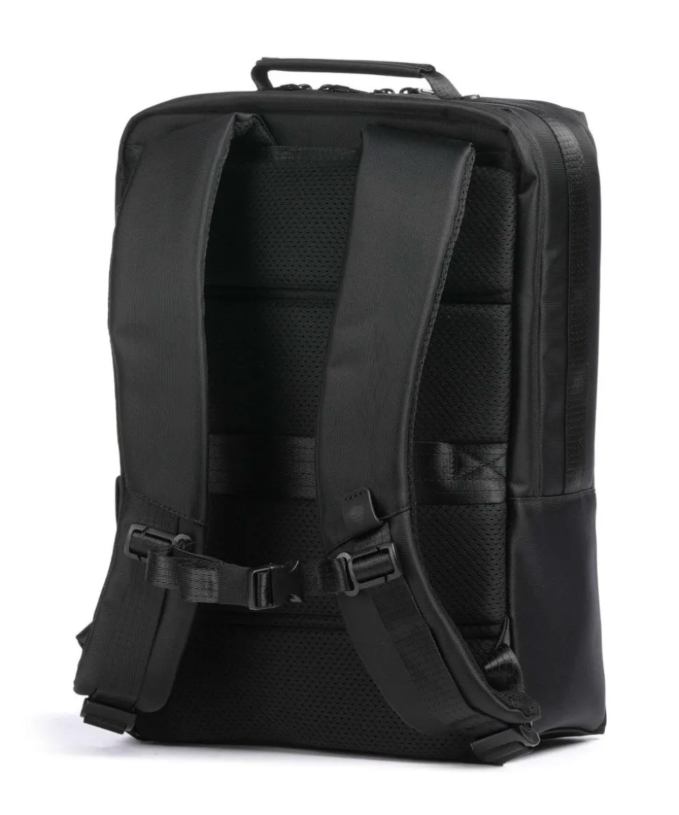 Workfloow M Rucksack 15″ recyceltes Nylon schwarz