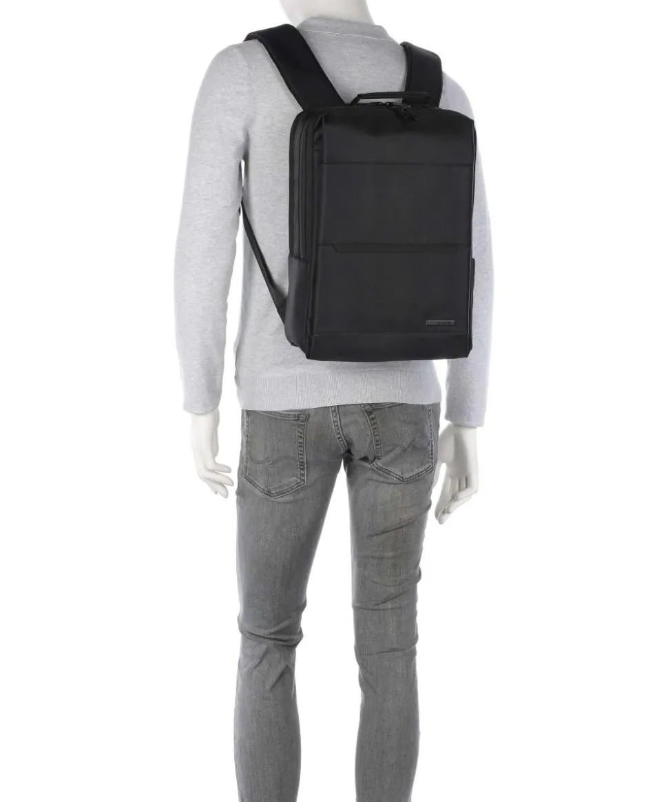 Workfloow M Rucksack 15″ recyceltes Nylon schwarz