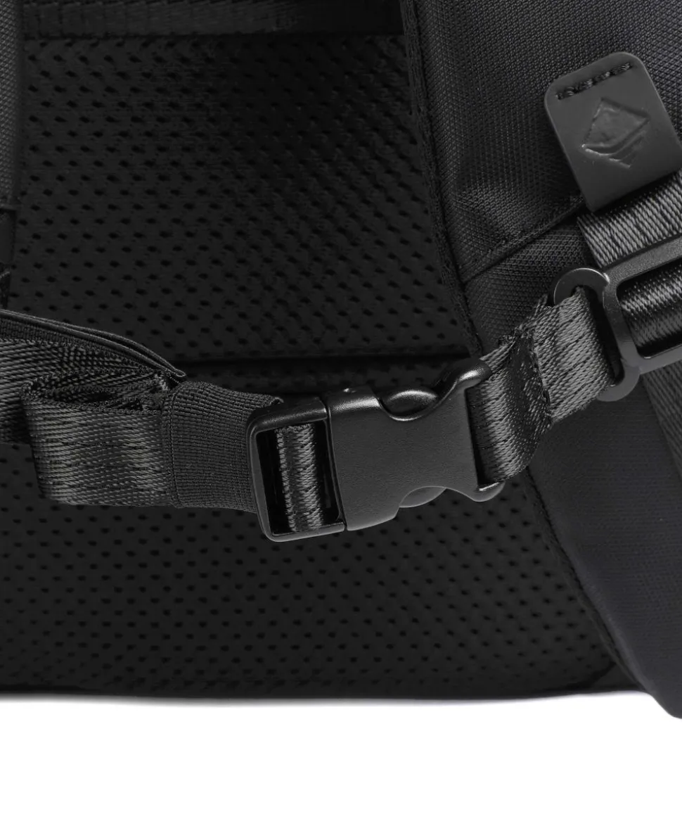 Workfloow M Rucksack 15″ recyceltes Nylon schwarz