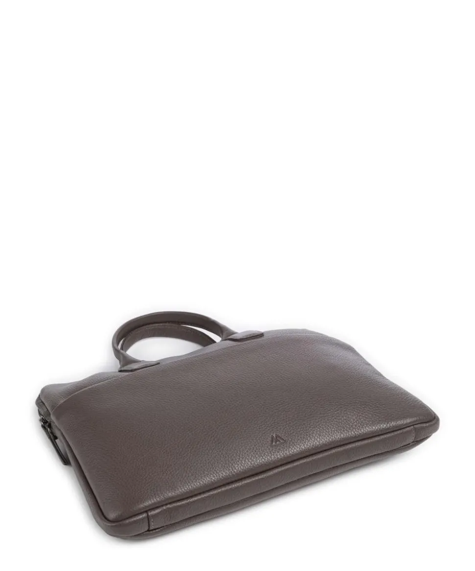 Wrap Aktentasche 14″ genarbtes Rindsleder mud