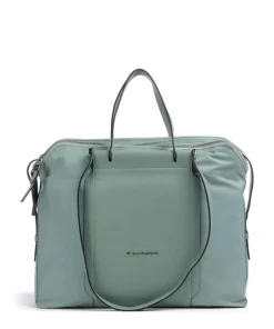 W92T Aktentasche 14″ recyceltes Nylon grünblau