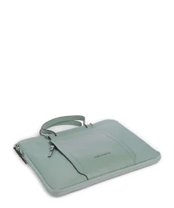 W92T Aktentasche 15″ recyceltes Nylon grünblau