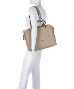 W92T Aktentasche 14″ recyceltes Nylon beige