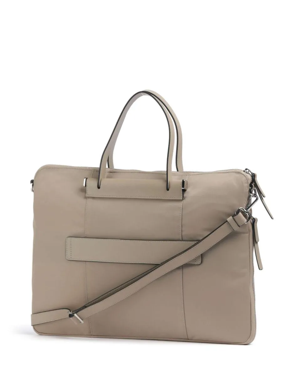 W92T Aktentasche 15″ recyceltes Nylon beige