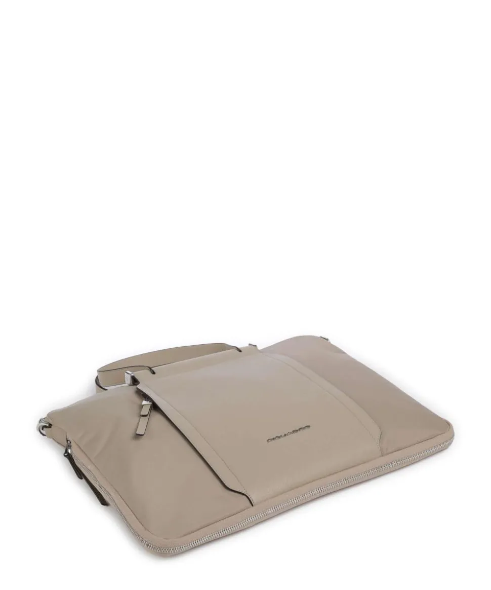 W92T Aktentasche 15″ recyceltes Nylon beige