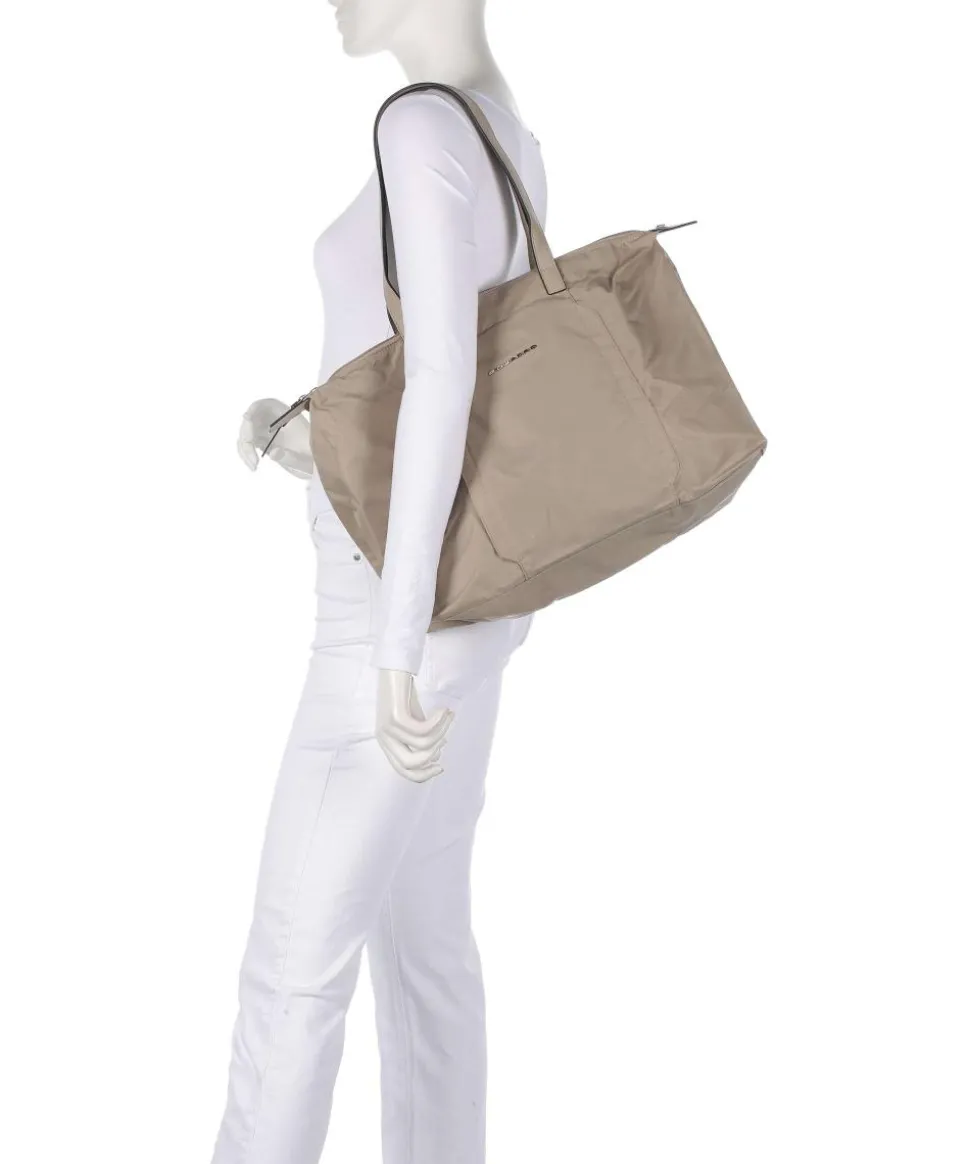 W92T Aktentasche 15″ recyceltes Nylon beige