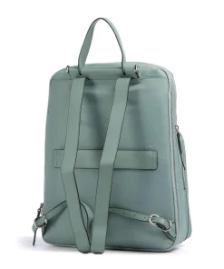 W92T Rucksack 14″ recyceltes Nylon grünblau