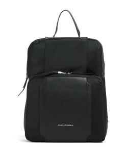 W92T Rucksack 14″ recyceltes Nylon schwarz