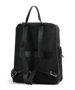 W92T Rucksack 14″ recyceltes Nylon schwarz