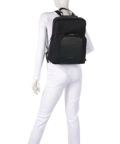 W92T Rucksack 14″ recyceltes Nylon schwarz