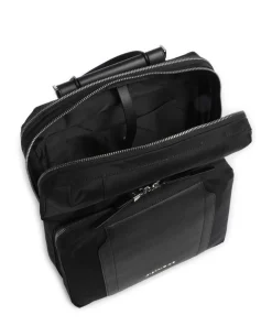 W92T Rucksack 14″ recyceltes Nylon schwarz