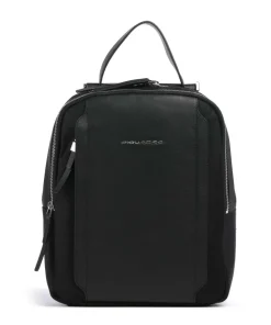 W92T Rucksack recyceltes Nylon schwarz