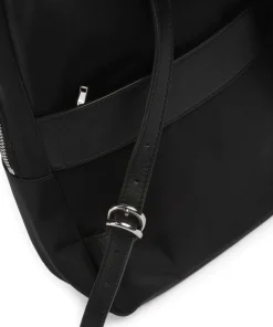 W92T Rucksack recyceltes Nylon schwarz