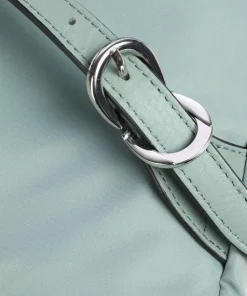 W92T Rucksack recyceltes Nylon grünblau