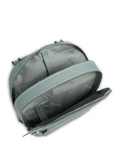 W92T Rucksack recyceltes Nylon grünblau