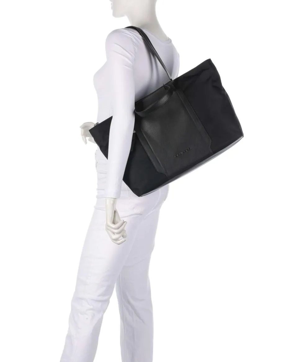 W92T Shopper 15″ recyceltes Nylon schwarz