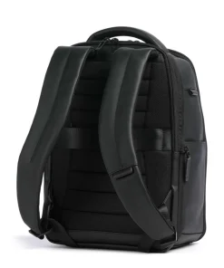 W129W Reiserucksack 13″ Lederimitat schwarz