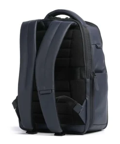 W129W Reiserucksack 13″ Lederimitat dunkelblau