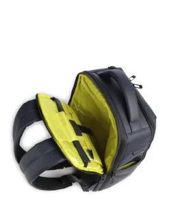 W129W Reiserucksack 13″ Lederimitat dunkelblau