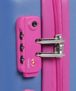 x United Colors of Benetton Fabrica 4-Rollen Trolley blau 55 cm