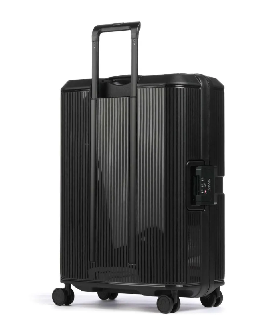 x United Colors of Benetton CB Hard 4-Rollen Trolley schwarz 67 cm