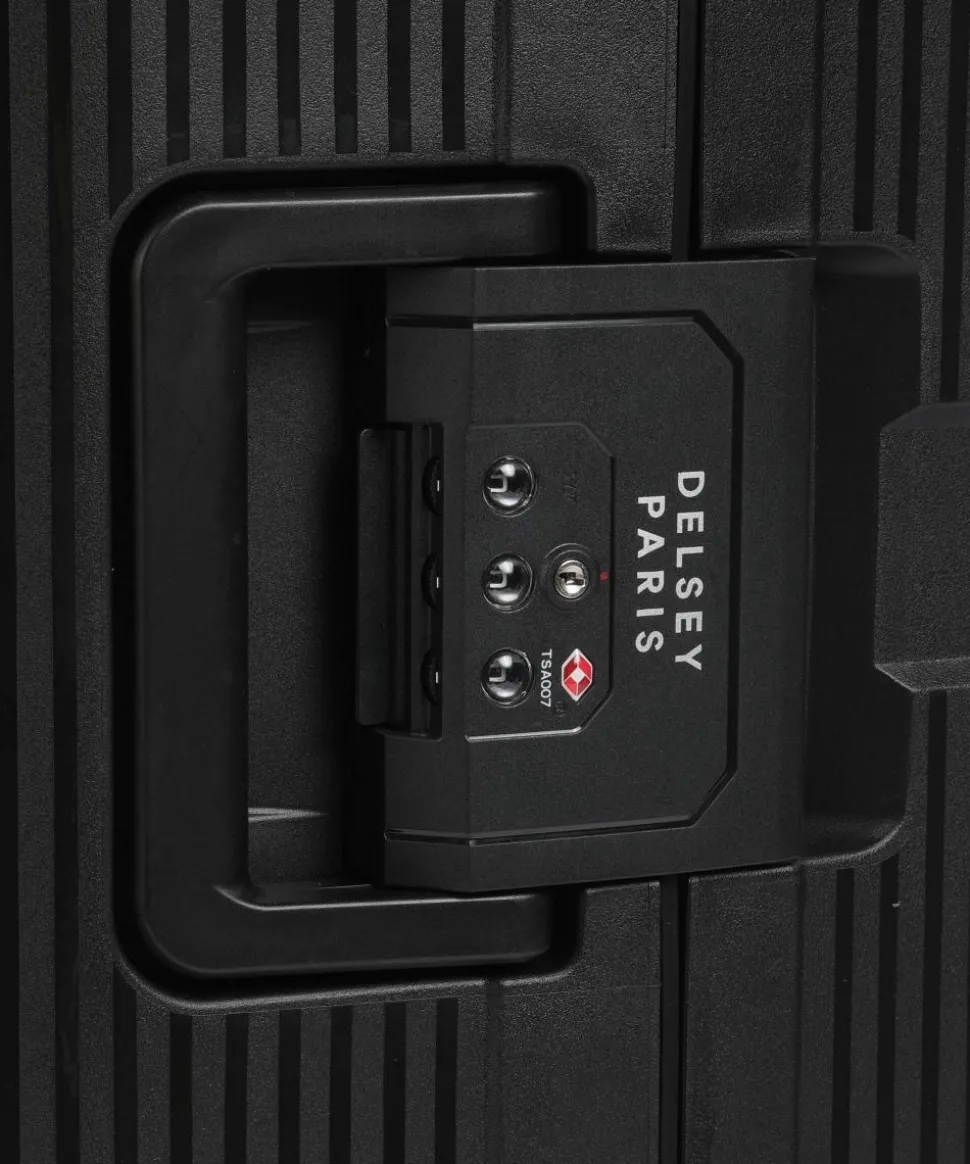 x United Colors of Benetton CB Hard 4-Rollen Trolley schwarz 67 cm