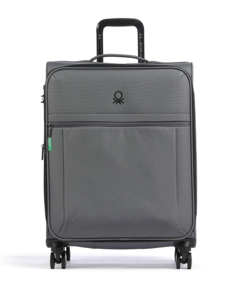 x United Colors of Benetton BE 4-Rollen Trolley anthrazit 65 cm