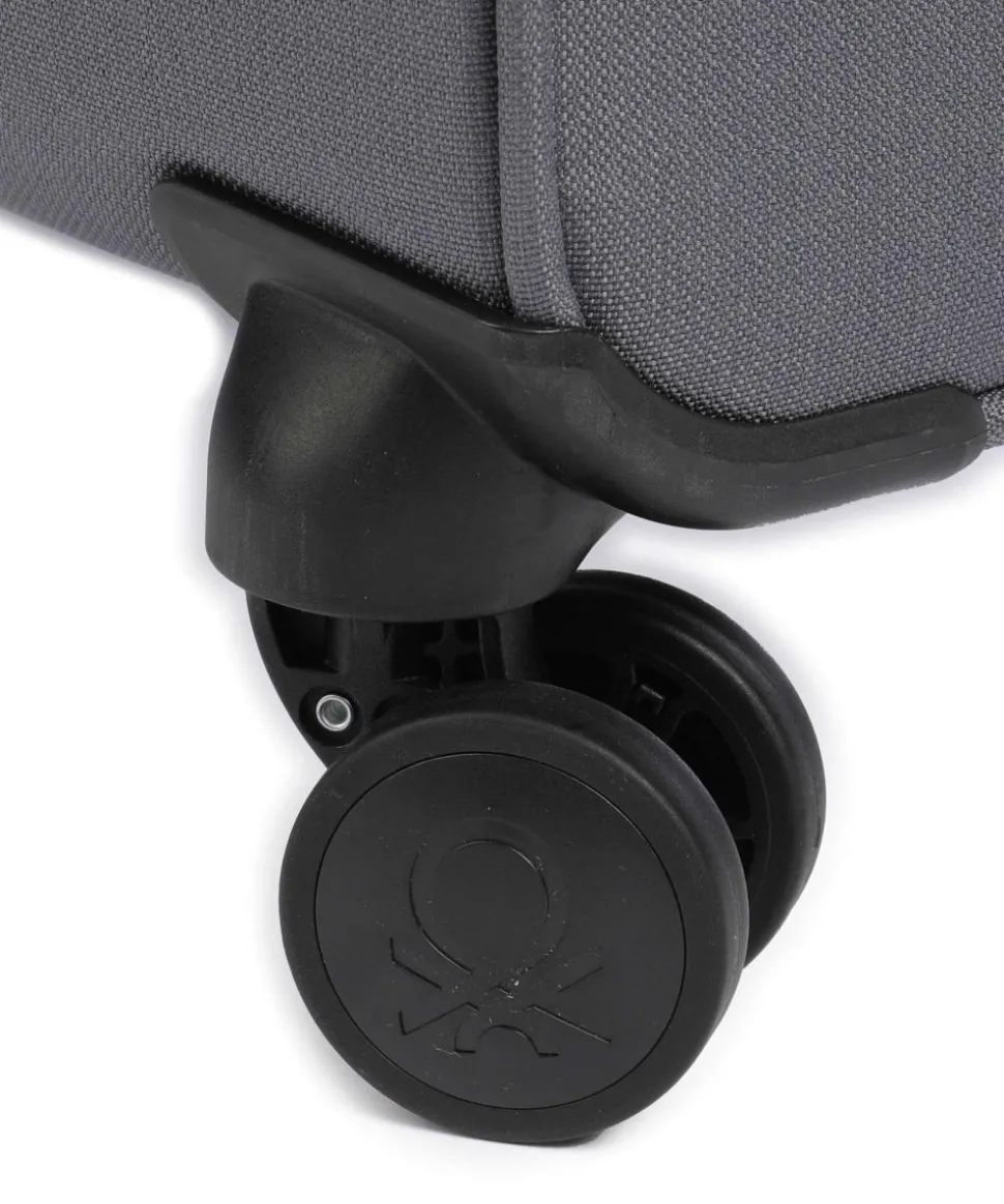 x United Colors of Benetton BE 4-Rollen Trolley anthrazit 65 cm