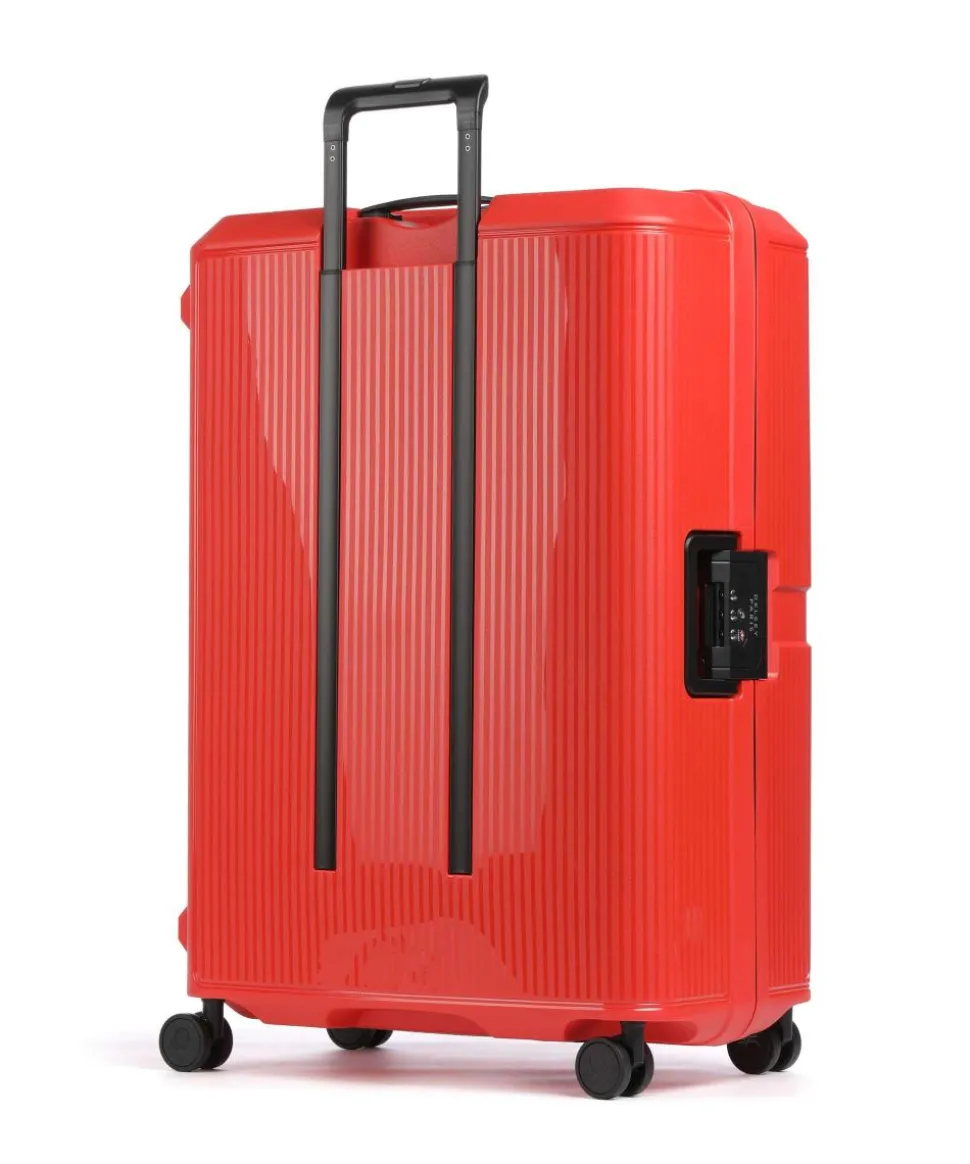 x United Colors of Benetton CB Hard 4-Rollen Trolley rot 77 cm