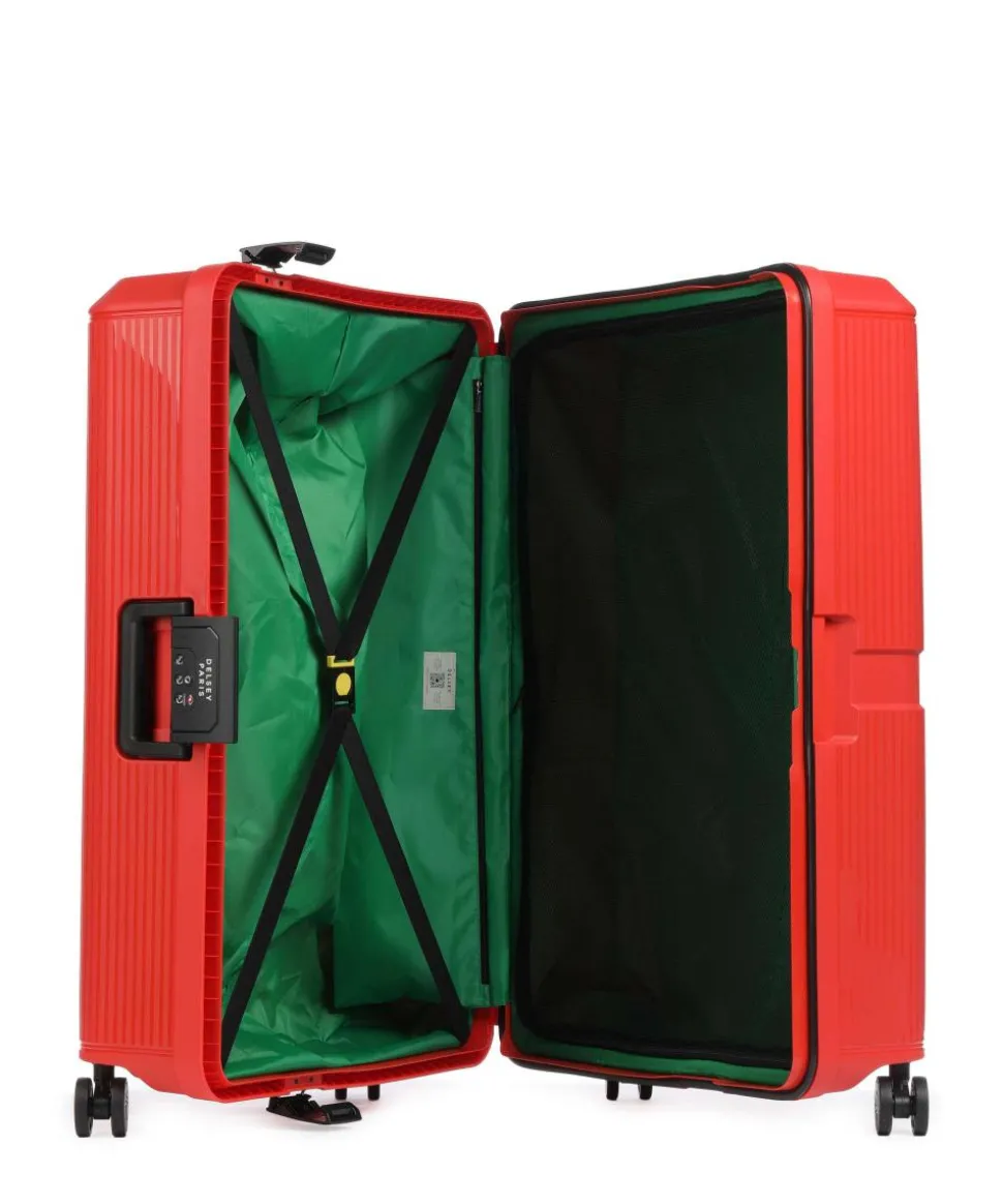 x United Colors of Benetton CB Hard 4-Rollen Trolley rot 77 cm