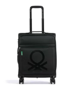 x United Colors of Benetton CB 4-Rollen Trolley schwarz 55 cm