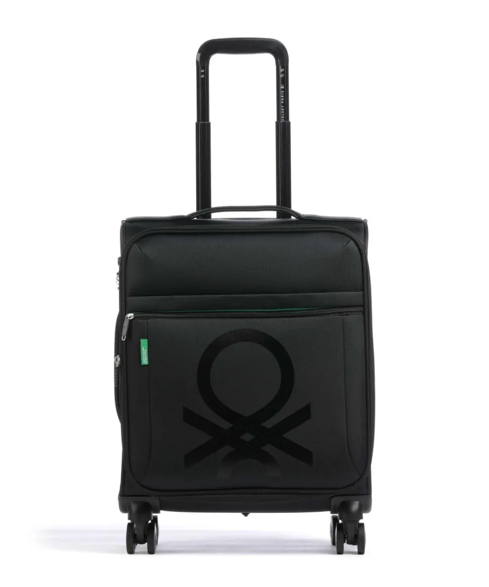 x United Colors of Benetton CB 4-Rollen Trolley schwarz 55 cm