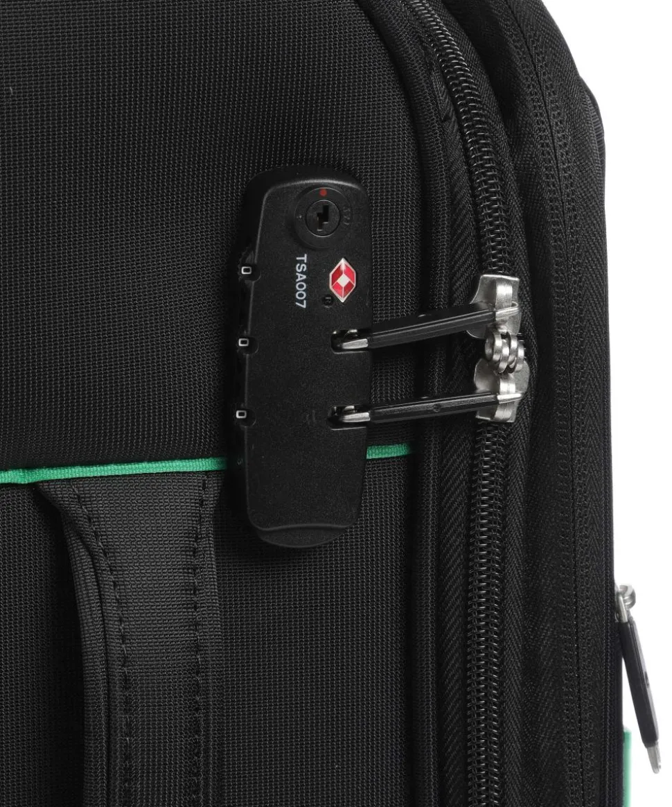 x United Colors of Benetton CB 4-Rollen Trolley schwarz 55 cm