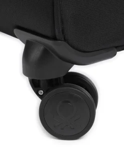 x United Colors of Benetton CB 4-Rollen Trolley schwarz 55 cm