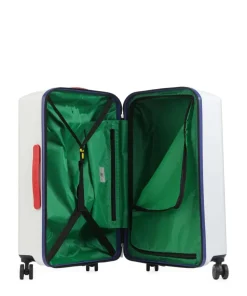 x United Colors of Benetton United 4-Rollen Trolley weiß 66 cm