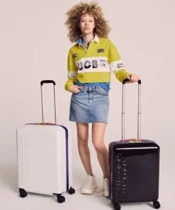 x United Colors of Benetton United 4-Rollen Trolley weiß 66 cm