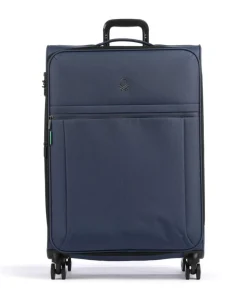 x United Colors of Benetton BE 4-Rollen Trolley blau 76 cm