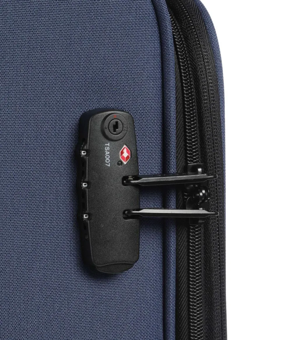 x United Colors of Benetton BE 4-Rollen Trolley blau 76 cm