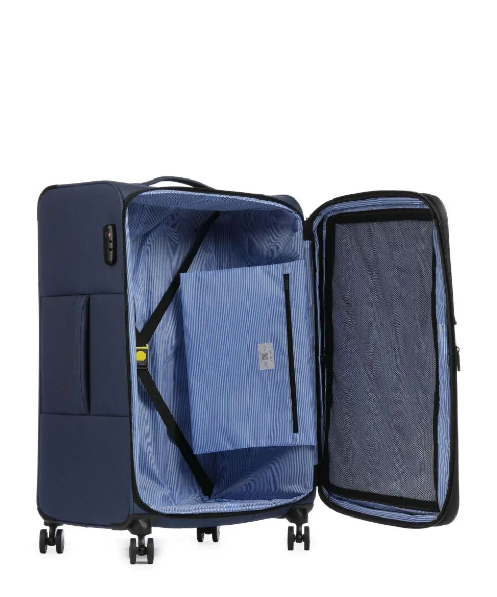 x United Colors of Benetton BE 4-Rollen Trolley blau 76 cm